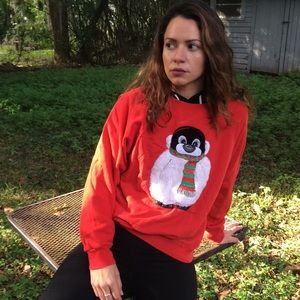 Vintage 80s Christmas Sweatshirt
